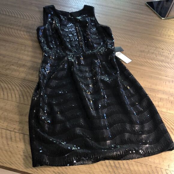 NWT BCBG’s ‘Nera’ Shimmer & Shine LBD. Cocktails 🍸 🍹 and Dancing 💃 🕺 Anyone? - Picture 1 of 17